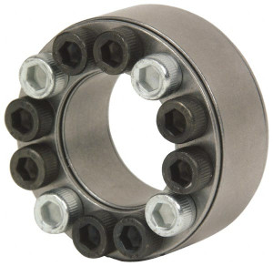 Climax M8 Thread, 2-1/2" Bore Diam, 3.74" OD, Shaft Locking Device 16 Screws, 26,275 Lb Axial Load, 3.74" OAW, 0.787" Thrust Ring Width C200E-250 - 87793188
