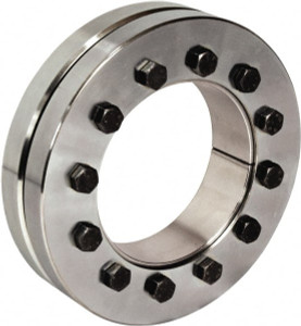 Climax M10 Thread, 110mm Bore Diam, 185mm OD, Shaft Locking Device 9 Screws, 340,690 Lb Axial Load, 185mm OAW, 1.535" Thrust Ring Width, 12,421 Ft/Lb Max Torque C733M-110 - 64649940