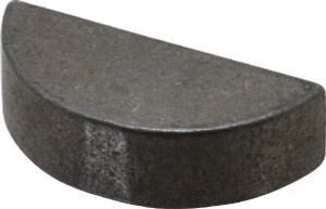 Made in USA #1211 Standard Woodruff Key 1-3/8" Long x 3/8" Wide, Steel FCARBON - 67988840