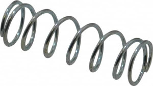 Gardner Spring 0.24" OD 3/4" Free Length Precision Compression Spring 5.5 Lb Spring Rating, 0.022" Wire, 3 Lb Max Workload, 0.188" Solid Height, Music Wire 36293G - 00612879