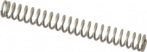 Gardner Spring 0.18" OD 1-1/2" Free Length Precision Compression Spring 8 Lb Spring Rating, 0.026" Wire, 6 Lb Max Workload, 0.68" Solid Height, Stainless Steel 36275GS - 00602813