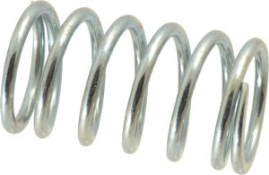 Gardner Spring 0.845" OD 1-1/2" Free Length Precision Compression Spring 49 Lb Spring Rating, 0.091" Wire, 41 Lb Max Workload, 0.647" Solid Height, Music Wire 36596G - 00613885