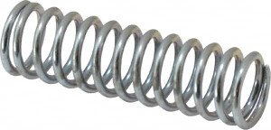 Gardner Spring 0.6" OD 2" Free Length Precision Compression Spring 26 Lb Spring Rating, 0.072" Wire, 30 Lb Max Workload, 0.939" Solid Height, Music Wire 36113G - 02313062