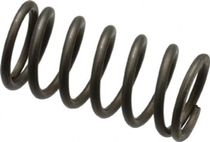 Gardner Spring 9mm OD 19mm Free Length Compression Spring 3.61 Lb Spring Rating, 33.15 Lb Max Workload, 7-1/2" Solid Height MC065-0190-M - 02314185