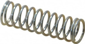 Gardner Spring 3/8" OD 1-1/4" Free Length Utility Compression Spring 5.22 Lb Spring Rating, 0.0348" Wire, 4.3 Lb Max Workload, 0.428" Solid Height C28C - 00155903