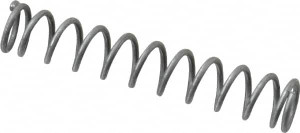 Made in USA 1/4" OD Compression Spring 14.54 Lb Spring Rating, 0.032" Wire, 14.85 Lb Max Workload, 0.416" Solid Height 116 - 06980163