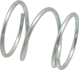 Value Collection 0.975" OD 1" Free Length Music Wire Compression Stock Spring 26.32 Lb Spring Rating, 0.072" Wire, 16.71 Lb Max Workload, 0.287" Solid Height 06813299 - 06813299