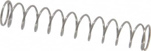 Value Collection 0.18" OD 1" Free Length Music Wire Compression Stock Spring 1.98 Lb Spring Rating, 0.016" Wire, 1.24 Lb Max Workload, 0.22" Solid Height 06810287 - 06810287