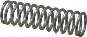 Value Collection 0.6" OD 2" Free Length Compression Spring 21.84 Lb Spring Rating, 0.072" Wire, 22.06 Lb Max Workload, 0.864" Solid Height, Stainless Steel 03308772 - 03308772