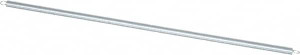 Gardner Spring 0.18" OD, 2.54 Lb Max Load, 14.44" Max Ext Len, 0.023" Wire Diam Spring 0.31 Lb/In Rating V48C - 91665257