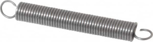 Made in USA 1/4" OD, 6.25 Lb Max Load, 3.62" Max Ext Len, 0.032" Wire Diam Spring 3.17 Lb/In Rating, 1.17 Lb Init Tension, 2" Free Length E-032-250-2000 - 06814016