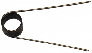 Gardner Spring 360° Deflection Angle, 1.755" OD, 0.135" Wire Diam, 12-1/2 Coils, Torsion Spring 1-3/16" Max Tool Size, 42.86 In/Lb Torque at Leg Length 1188360135ML - 00043612