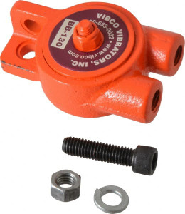 Vibco Vibrators 80 Lb. Force, 7-1/2 Cubic Feet per Minute, 19,000 RPM, 72 Decibel, Pneumatic Vibrator 3-3/4" Long x 1-15/16" Wide x 2-1/4" High, 1/4 Port Inlet, 1/4 Port Outlet BB-130CI - 36674901