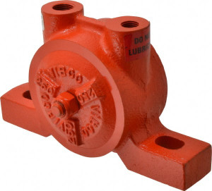 Vibco Vibrators 480 Lb. Force, 9 Cubic Feet per Minute, 7,200 RPM, 72 Decibel, Pneumatic Vibrator 6-3/4" Long x 3-1/8" Wide x 3-15/16" High, 1/4 Port Inlet, 3/8 Port Outlet BVS-250CI - 36674679