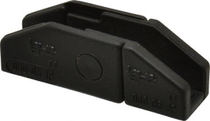 igus 0.49 Inch Outside Width x 0.59 Inch Outside Height, Cable and Hose Carrier Plastic Zipper Mounting Bracket Set 1.1 Inch Bend Radius, 0.24 Inch Inside Width x 0.41 Inch Inside Height 060-06-12P - 04235396