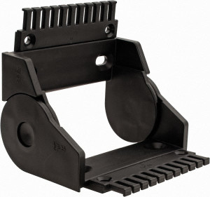 igus 5.31 Inch Outside Width x 2.52 Inch Outside Height, Cable and Hose Carrier Plastic Open Mounting Bracket Set 3.94 Inch Bend Radius, 4.53 Inch Inside Width x 1.77 Inch Inside Height 3115-12PZB - 04235347