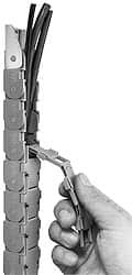 igus 3 Ft. Long, Igumid G, Snap Open Cable and Hose Carrier 2.24 Inch Inside Width x 0.98 Inch Inside Height, 2.87 Inch Outside Width x 1.38 Inch Outside Height, 4.92 Inch Bend Radius 250-05-125 3 - 04235032