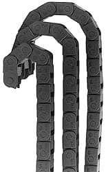 igus 6 Ft. Long, Igumid G, Fixed Open Cable and Hose Carrier 1.97 Inch Inside Width x 0.41 Inch Inside Height, 2.24 Inch Outside Width x 0.59 Inch Outside Height, 1.1 Inch Bend Radius 06-50-028-0 6 - 04235610