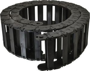 igus 6 Ft. Long, Igumid G, Snap Open Cable and Hose Carrier 4.06 Inch Inside Width x 0.98 Inch Inside Height, 4.69 Inch Outside Width x 1.38 Inch Outside Height, 4.92 Inch Bend Radius 250-10-125 6 - 04235131