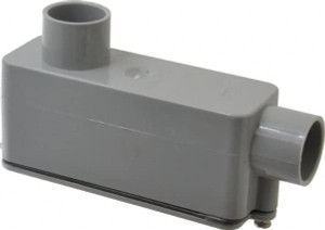 Thomas & Betts LB Body, 3/4" Trade, IMC, Rigid PVC Conduit Body Oval, 6-9/32" OAL, 12 cc Capacity E986E - 54088067