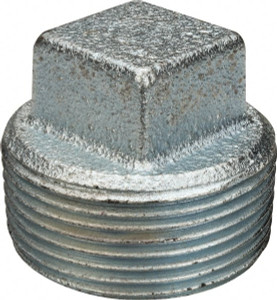 Crouse-Hinds 1-1/4" Trade Rigid/Intermediate (IMC) Conduit Plug Cast Iron, Noninsulated, Threaded Connection PLG45M - 04518023