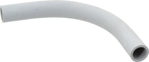Thomas & Betts 3/4" Trade Rigid Conduit Elbow PVC, Insulated, Angled Connector, Glued Connection UA9AE - 54090485