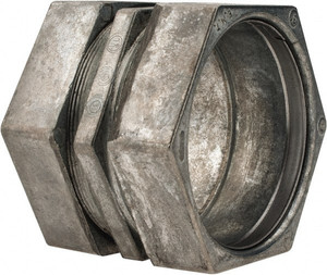 Thomas & Betts 3" Trade EMT Conduit Coupling Die Cast Zinc, Noninsulated, Compression Connection TK218SC - 00155309