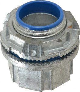 Thomas & Betts 1" Trade Rigid/Intermediate (IMC) Conduit Hub Zinc, Partially Insulated, Threaded Connection H100-TB - 54062021