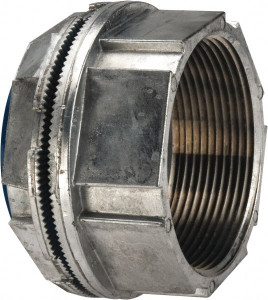 Thomas & Betts 3" Trade Rigid/Intermediate (IMC) Conduit Hub Zinc, Partially Insulated, Threaded Connection H300-TB - 54062070
