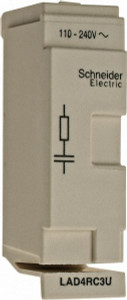 Schneider Electric Contactor Suppressor Module For Use with LC1D40A-D65A, LC1DT60A-DT80A and TeSys D LAD4RC3U - 69664092