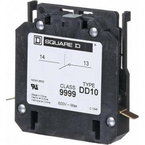Square D Contactor Auxiliary Contact Kit For Use with Class 8965 Type DPR Contactors 9999DD10 - 69665347