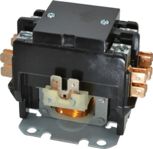 White-Rodgers Definite Purpose Contactors, Number of Poles: 2, Resistive Load Rating (A): 50A@277VAC, 50A@480VAC, 50A@600VAC, Coil Voltage: 24 VAC, Full Load Amperage: 40A@277VAC, 40A@480VAC, 40A@600VAC 90 247S1 - 07428048