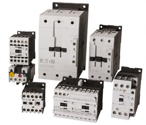 Eaton Cutler-Hammer 3 Pole, 415 Coil VAC at 50 Hz and 480 Coil VAC at 60 Hz, 88 Amp, Nonreversible Open Enclosure IEC Contactor 1 Phase hp: 10 at 200V, 15 at 230V, 5 at 115V, 3 Phase hp: 20 at 200V, 25 at 230V, 50 at 460V XTCE065D00C - 08804999