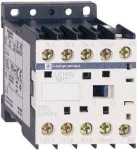 Schneider Electric 3 Pole, 200 to 208 Coil VAC at 50/60 Hz, 16 Amp at 690 VAC, 20 Amp at 440 VAC and 9 Amp at 440 VAC, IEC Contactor CSA, RoHS Compliant, UL Listed LC1K0910L7 - 69530830