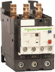 Schneider Electric 48 to 65 Amp, 690 VAC, Thermal IEC Overload Relay Trip Class 10A, For Use with LC1D50A and LC1D65A LR3D365 - 69527216