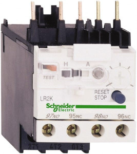 Schneider Electric 60 to 100 Amp, 1,000 VAC, Thermal IEC Overload Relay Trip Class 10, For Use with LC1F115 and LC1F185 LR9F5367 - 69648566
