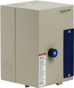 Schneider Electric 3 Pole, 32 Amp, 120 Coil VAC, Nonreversible Enclosed IEC Motor Starter 1 Phase Hp: 2 at 120 VAC, 5 at 240 VAC, 3 Phase Hp: 10 at 208 VAC, 10 at 230 VAC, 20 at 460 VAC, 25 at 575 VAC LE1D323A62OG70 - 69527646