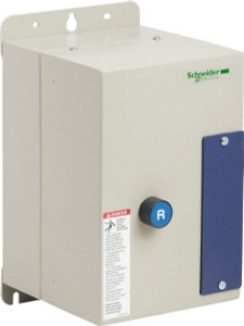 Schneider Electric 3 Pole, 12 Amp, 120 Coil VAC, Nonreversible Enclosed IEC Motor Starter 1 Phase Hp: 0.5 at 120 VAC, 2 at 240 VAC, 3 Phase Hp: 10 at 575 VAC, 3 at 208 VAC, 3 at 230 VAC, 7.5 at 460 VAC LE1D123A72OG70 - 49752009