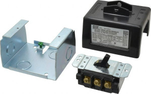 Hubbell Wiring Device-Kellems 3 Poles, 30 Amp, 1 NEMA, Enclosed Toggle Manual Motor Starter 100.8mm Wide x 87.1mm Deep x 114.8mm High, 20 hp, CSA Certified, NEMA 1, UL Listed HBL1389D - 54032768