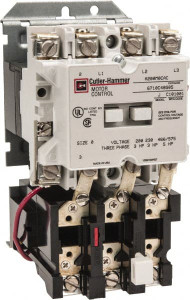 Eaton Cutler-Hammer 18 Amp, Nonreversible Open Enclosure NEMA Motor Starter 1 hp at 3 Phase A200M0CAC - 02354496