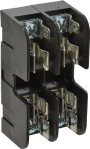 Ferraz Shawmut 2 Pole, 10 to 14 AWG, 600 VAC/VDC, 30 Amp, DIN Rail Mount, Screw Mount Fuse Block 13/32 Inch Diameter x 1-1/2 Inch Fuse Length, 3.04 Inch Long x 1.6 Inch Wide x 1.31 Inch High Block 30322 - 54014311