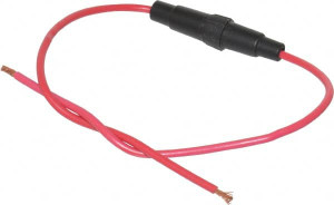 Bussmann 32 VAC, 10 Amp, Inline Fuse Holder Compatible with 15 and 20mm Long x 0.42 Inch Wide and 5mm Diameter Fuse HHT - 74680638