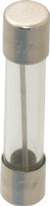 Bussmann 32 VAC/VDC, 12 Amp, Fast-Acting Miniature Glass Fuse 1-1/4" OAL, 1/4" Diam AGC-12-R - 71922603