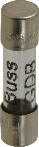 Bussmann 250 VAC, 32 VDC, 0.16 Amp, Fast-Acting Miniature Glass Fuse 20mm OAL, 5mm Diam GDB-160MA - 74973819 Bussmann 250 VAC, 32 VDC, 0.16 Amp, Fast-Acting Miniature Glass Fuse 20mm OAL, 5mm Diam GDB-160MA - 74973819