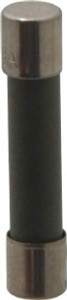 Bussmann 125 VDC, 250 VAC, 0.5 Amp, Fast-Acting Miniature Ceramic Fuse 1-1/4" OAL, 10 at 125 V kA Rating, 1/4" Diam ABC-1-2-R - 71922322