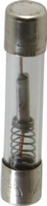 Bussmann 32 VAC/VDC, 20 Amp, Time Delay Miniature Glass Fuse 1-1/4" OAL, 1/4" Diam MDL-20-R - 74680828