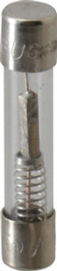 Bussmann 250 VAC, 32 VDC, 5 Amp, Time Delay Miniature Glass Fuse 1-1/4" OAL, 1/4" Diam MDQ-5 - 84682772