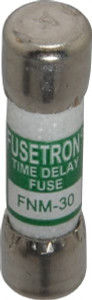 Bussmann 250 VAC, 30 Amp, Time Delay General Purpose Fuse Fuse Holder Mount, 1-1/2" OAL, 10 at AC kA Rating, 13/32" Diam FNM-30 - 76636588