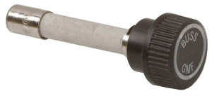 Bussmann 300 VAC, 2.8 Amp, Time Delay Size Rejecting/NonRejecting Fuse Fuse Holder Mount, 2-1/4" OAL, 10 at AC kA Rating, 15.9mm Diam GMF-2-8/10 - 84681030