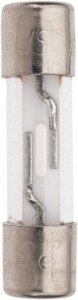 Bussmann 250 VAC, 32 VDC, 0.03 Amp, Fast-Acting Miniature Glass Fuse 25.4mm OAL, 10 at 125 V kA Rating, 1/4" Diam AGX-1/32 - 80687023
